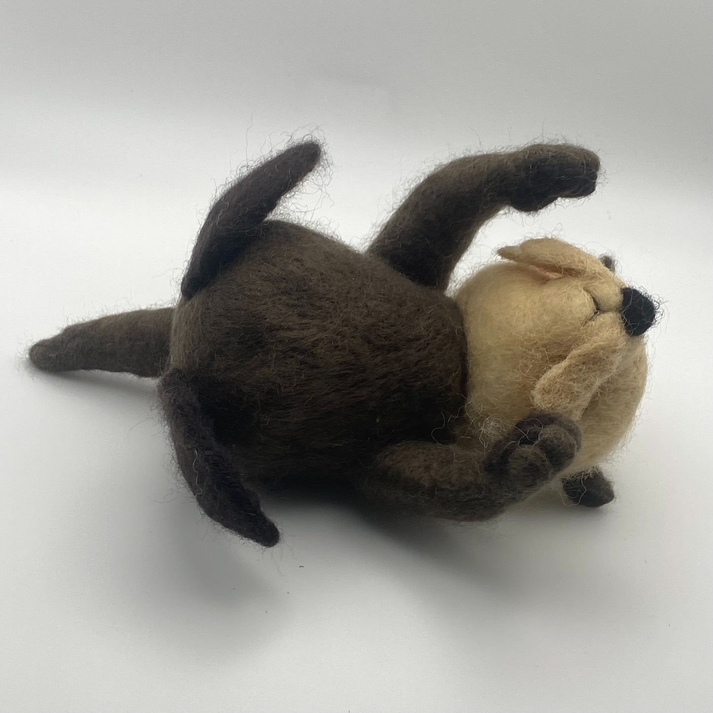 Needle felt animal series - Sea otter