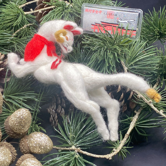 Custom Needle Felt Plush Ornaments | Handmade Plushie Commissions, Made-to-Order Keychains & Personalized Felt Creations