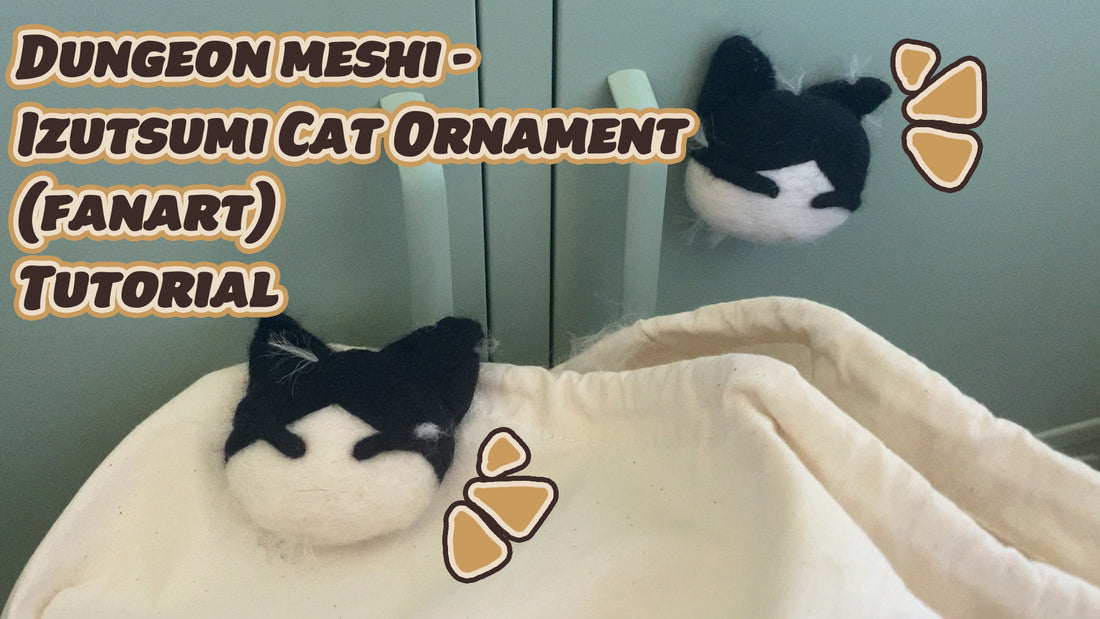 Free Needle Felting Tutorial: Create Your Own Izutsumi Cat - Step-by-Step Guide